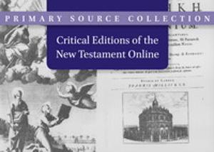 Critical Editions of the New Testament Online